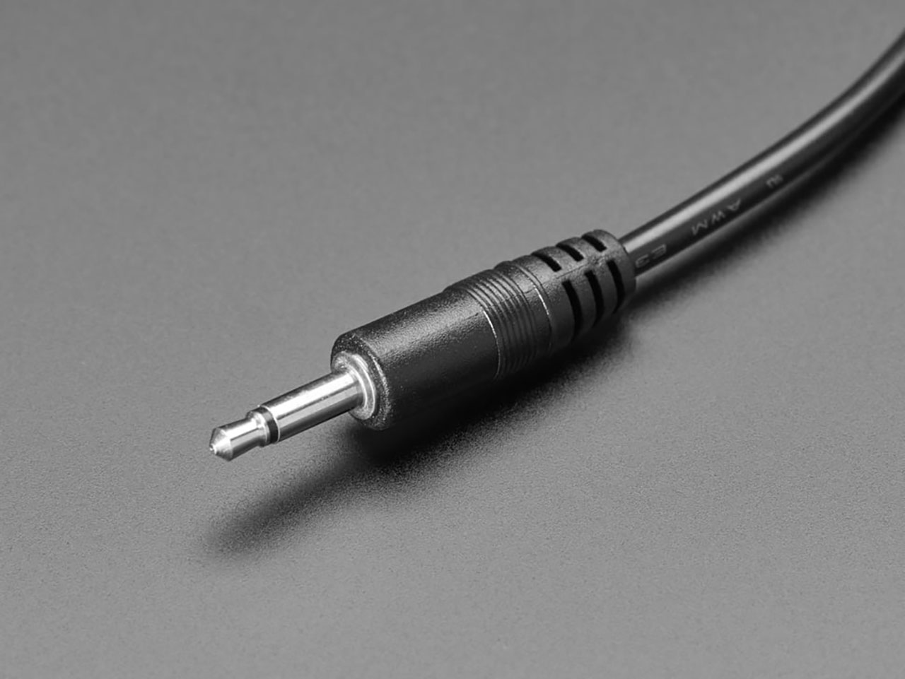 3.5mm Mono Audio Plug to Alligator Clips