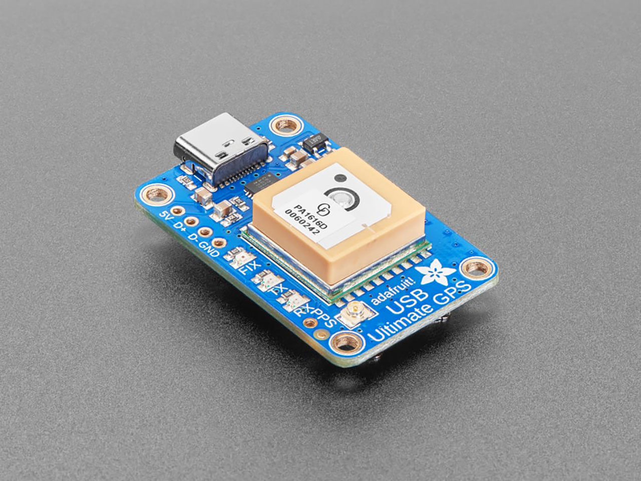Adafruit Ultimate Gps Gnss with USB - 99 Channel with 10 Hz Updates