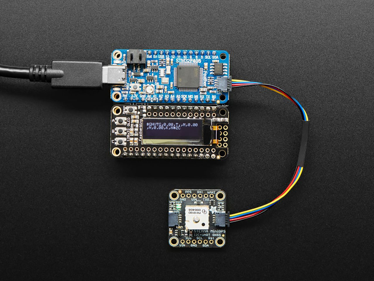 Adafruit Mini Gps Pa1010D - Uart and I2C - Stemma QT