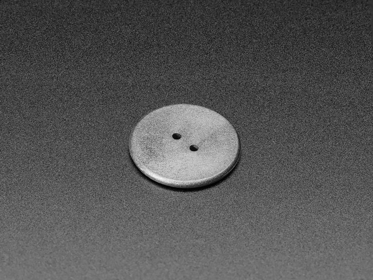 13.56MHz RFID/NFC Black Sewable Button - NTAG213 - 24mm Diameter