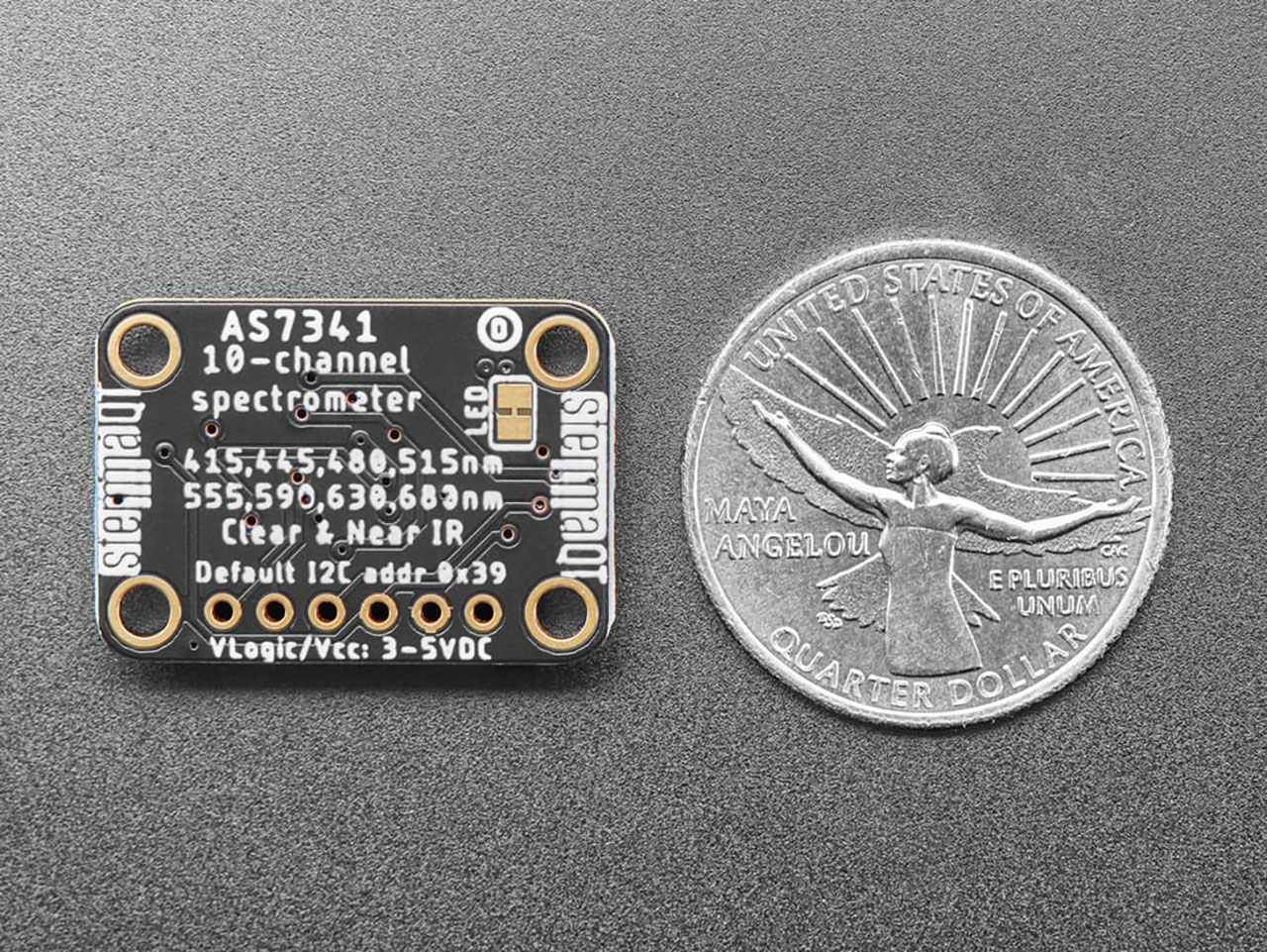Adafruit As7341 10-Channel Light / Color Sensor Breakout - Stemma QT / Qwiic