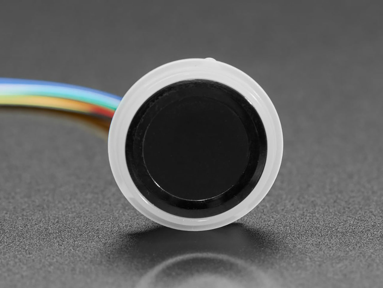 Ultra-Slim Round Fingerprint Sensor and 6-Pin Cable