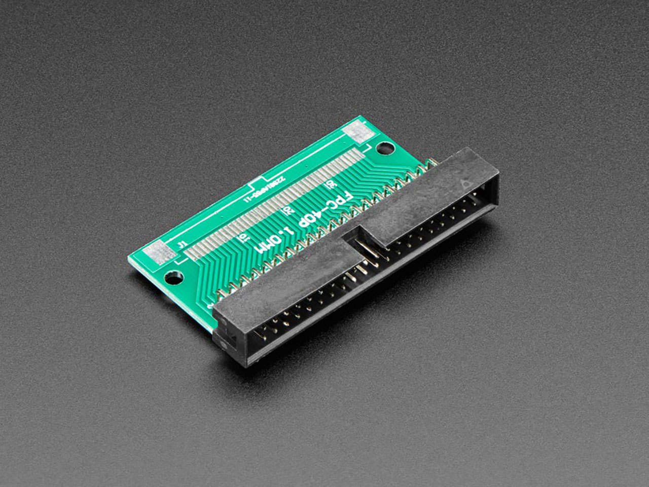 40-Pin FPC to Right Angle 2X20 IDC Male Plug Header Adapter