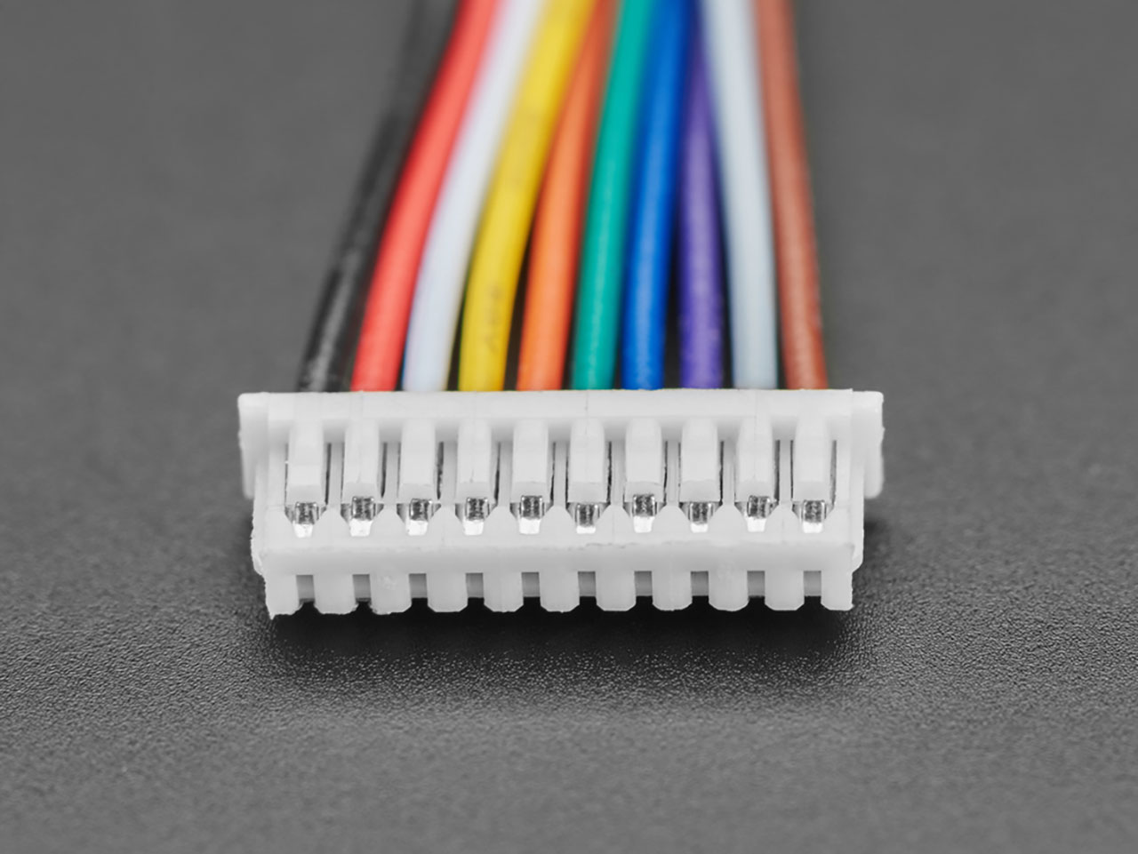 1.25mm Pitch 10-Pin Cable 20cm Long 1:1 Cable - Molex Picoblade Compatible