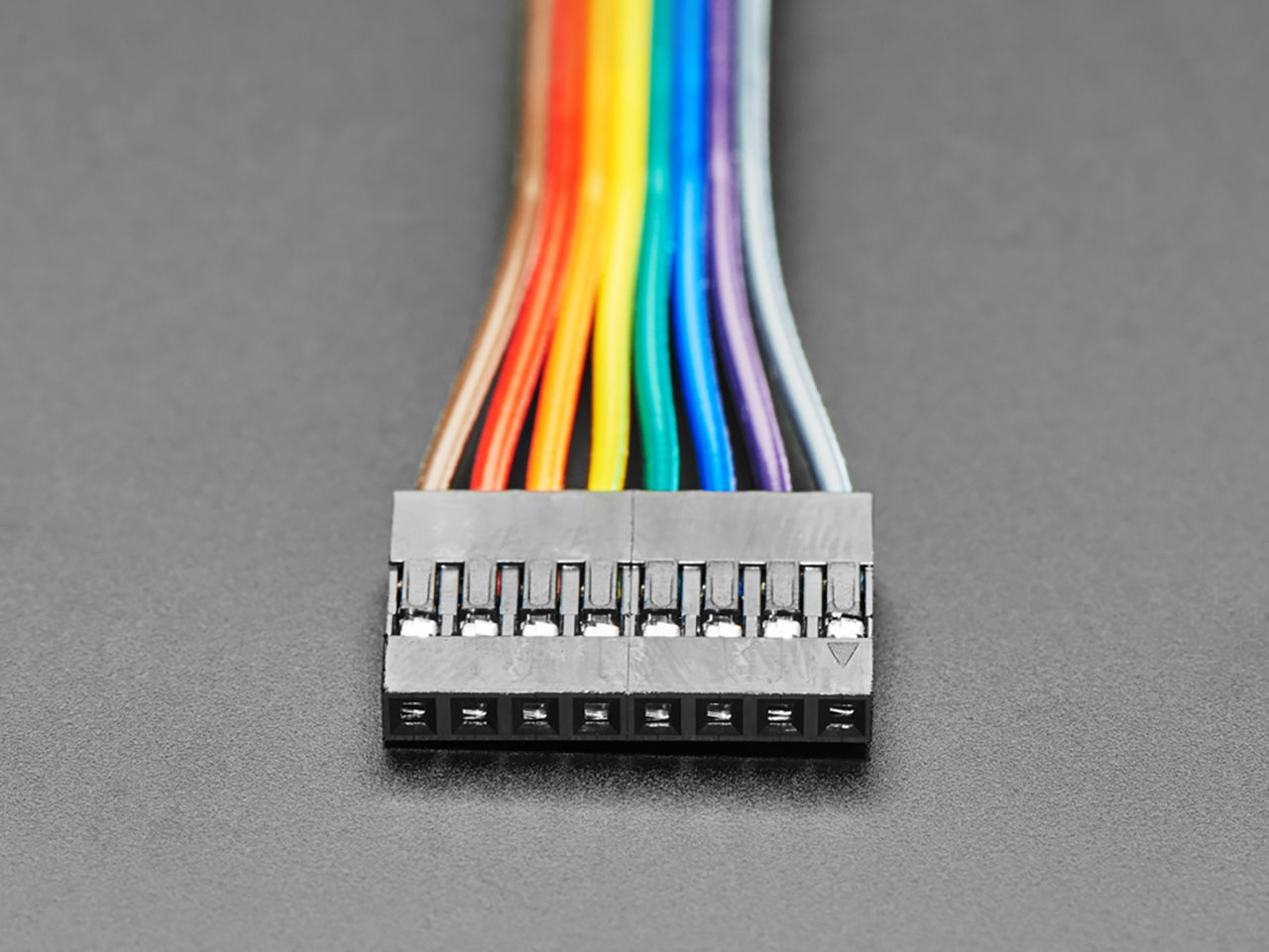 2.54mm 0.1 Pitch 8-Pin Jumper Cable - 20cm Long