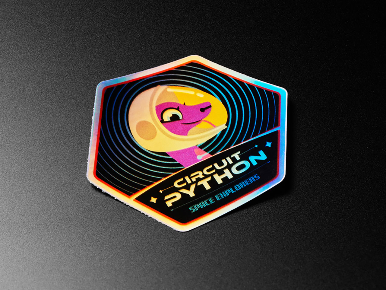 Circuitpython Space Explorers Sticker