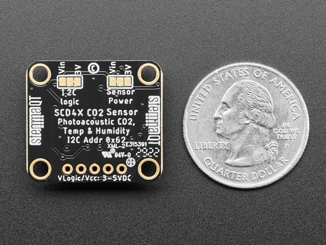 Adafruit Scd-40 - True Co2 Temperature and Humidity Sensor - Stemma QT / Qwiic