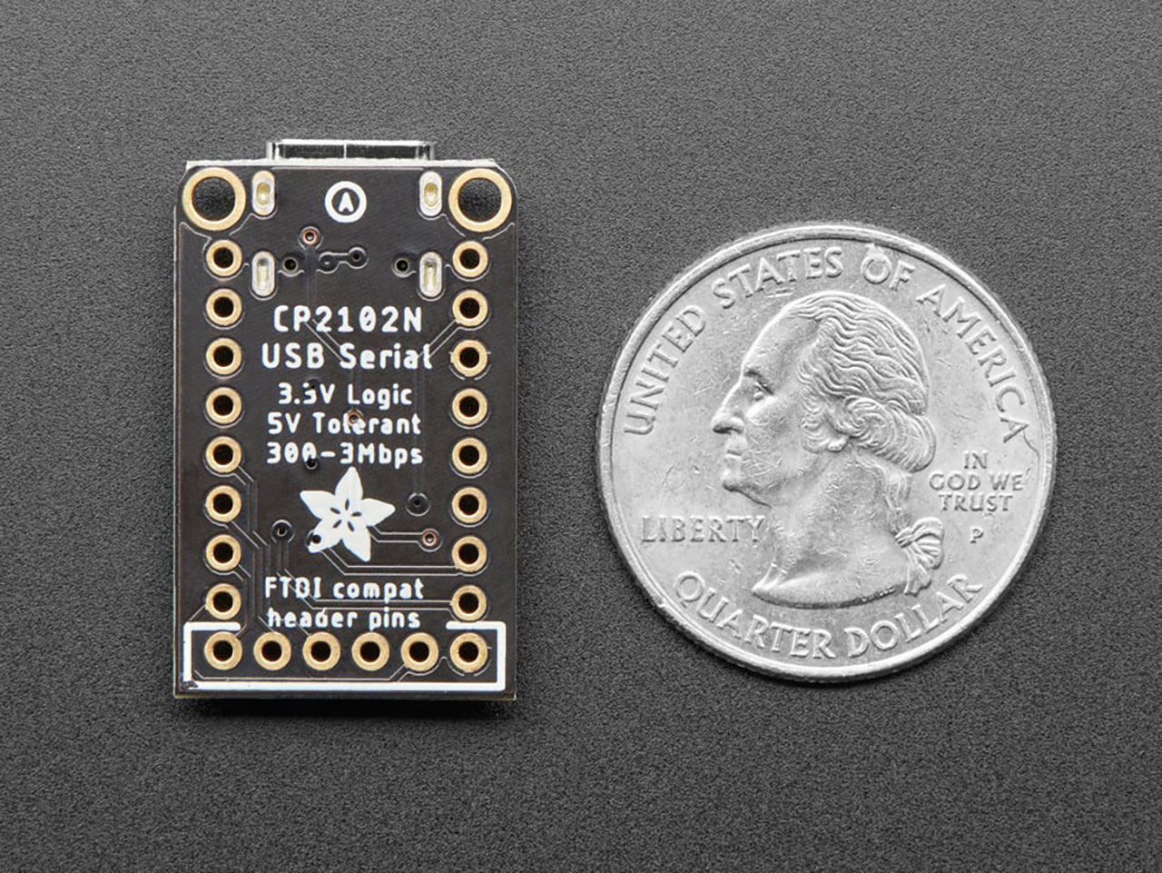 Adafruit Cp2102N Friend - USB to Serial Converter