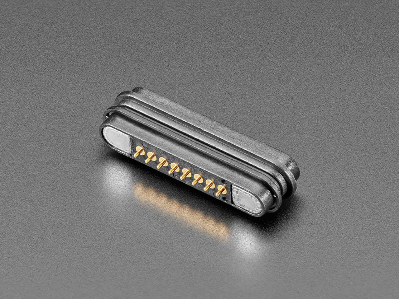 Diy Magnetic Connector - Straight 8 Contact Pins - 2.2mm Pitch