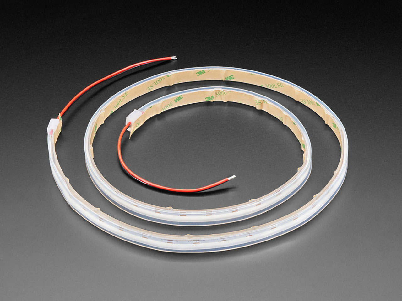 Side-Light Flexible White LED Strip - 480 LEDs Per Meter - 1M - Warm White ~3000K