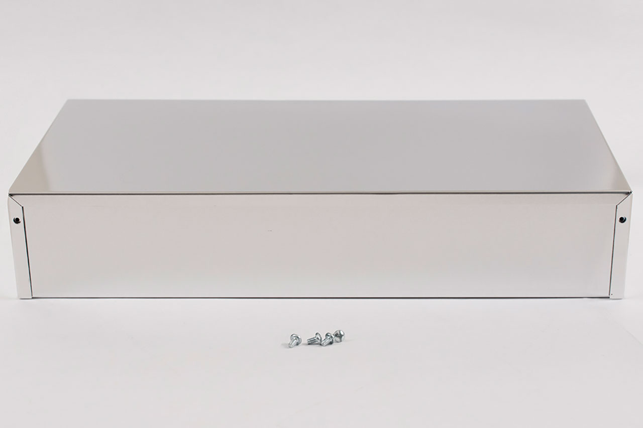 Enclosure Unpainted Aluminum Utility 16 x 8 x 3 Inch Natural Aluminum