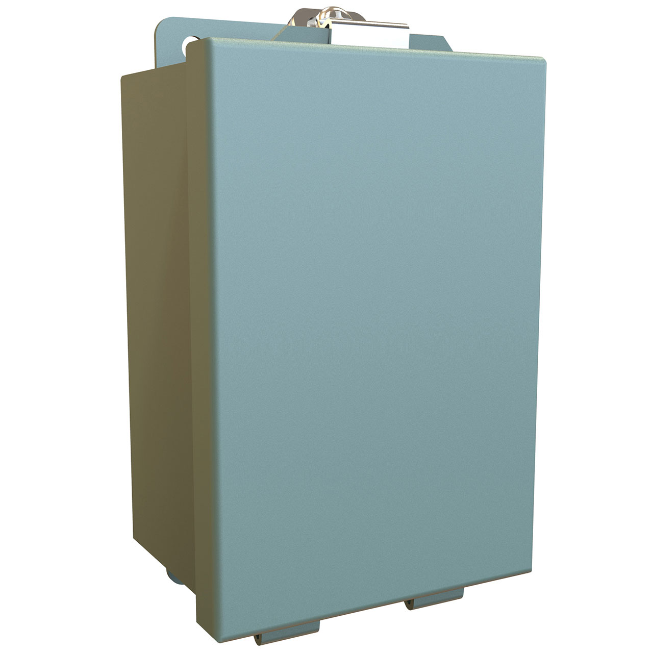 NEMA 12 J Box Lift Off Cover with Panel 6 x 4 x 3 Steel/Gray
