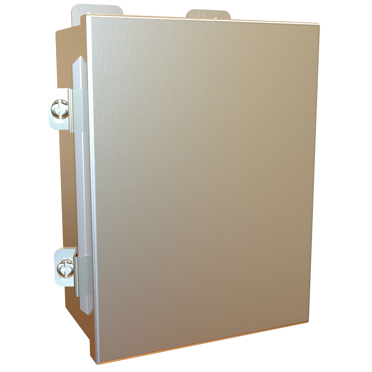 NEMA 4x J Box Lift Off Cover with Panel 8 x 6 x 3.5 304 Stainless Steel 8 x 6 x 3.5 Inch