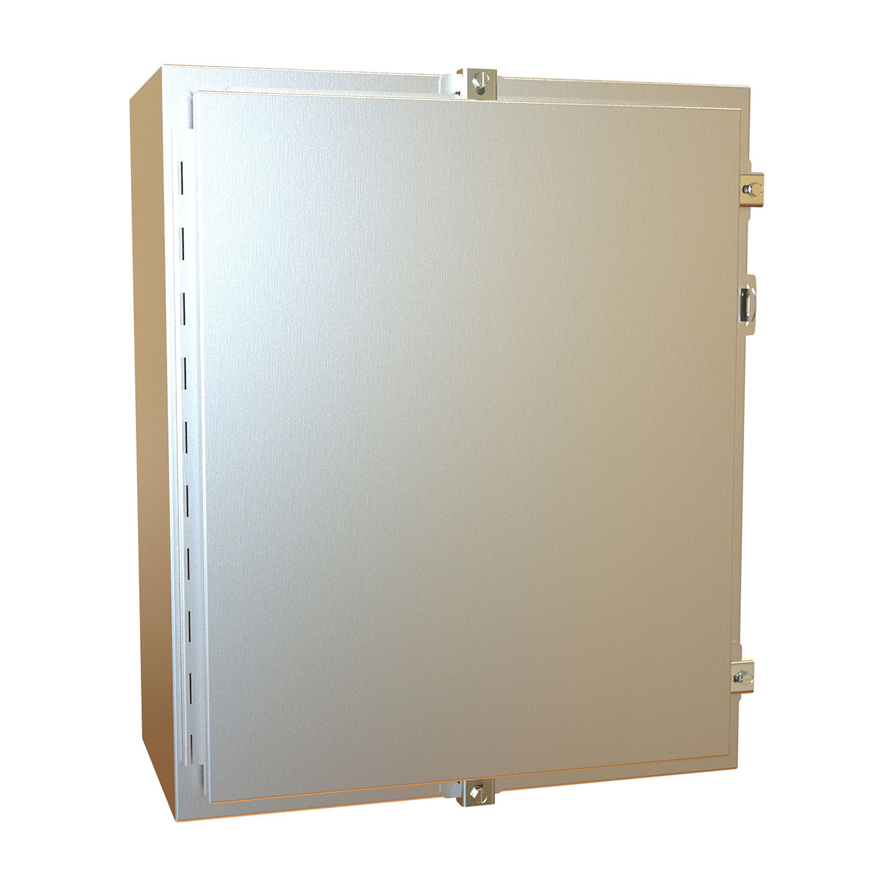 NEMA 4x Wallmount Enclosure with Panel 24 x 20 x 10 304 Stainless Steel 24 x 20 x 10 Inch