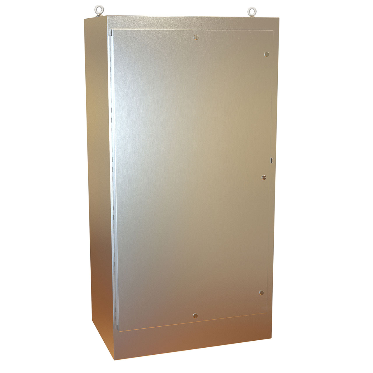 NEMA 4x Quarter Turn Freestanding Enclosure 72 x 37 x 24 304 Stainless Steel 72.06 x 37.06 x 24.06 Inch
