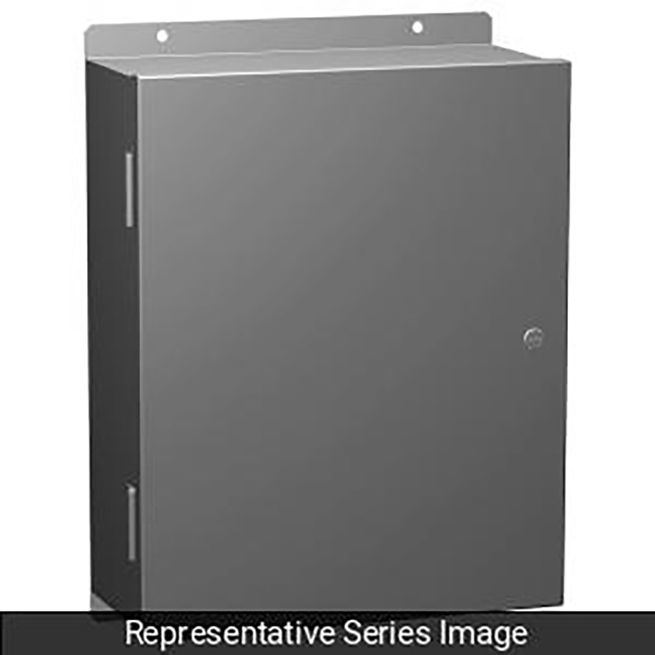 N1 Wallmount Enclosure with Panel 24 x 20 x 7 Steel/Gray