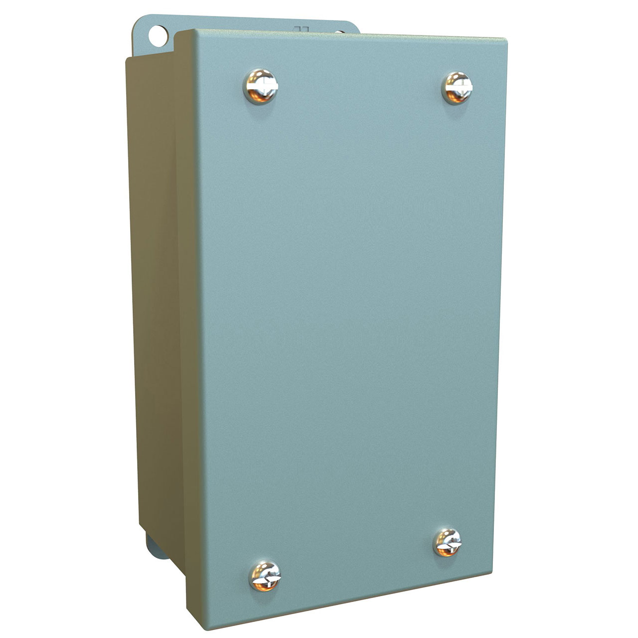 NEMA 12 Lift Off Screw Cover Enclosure 5.7 x 3.2 x 2.7 Steel/Gray