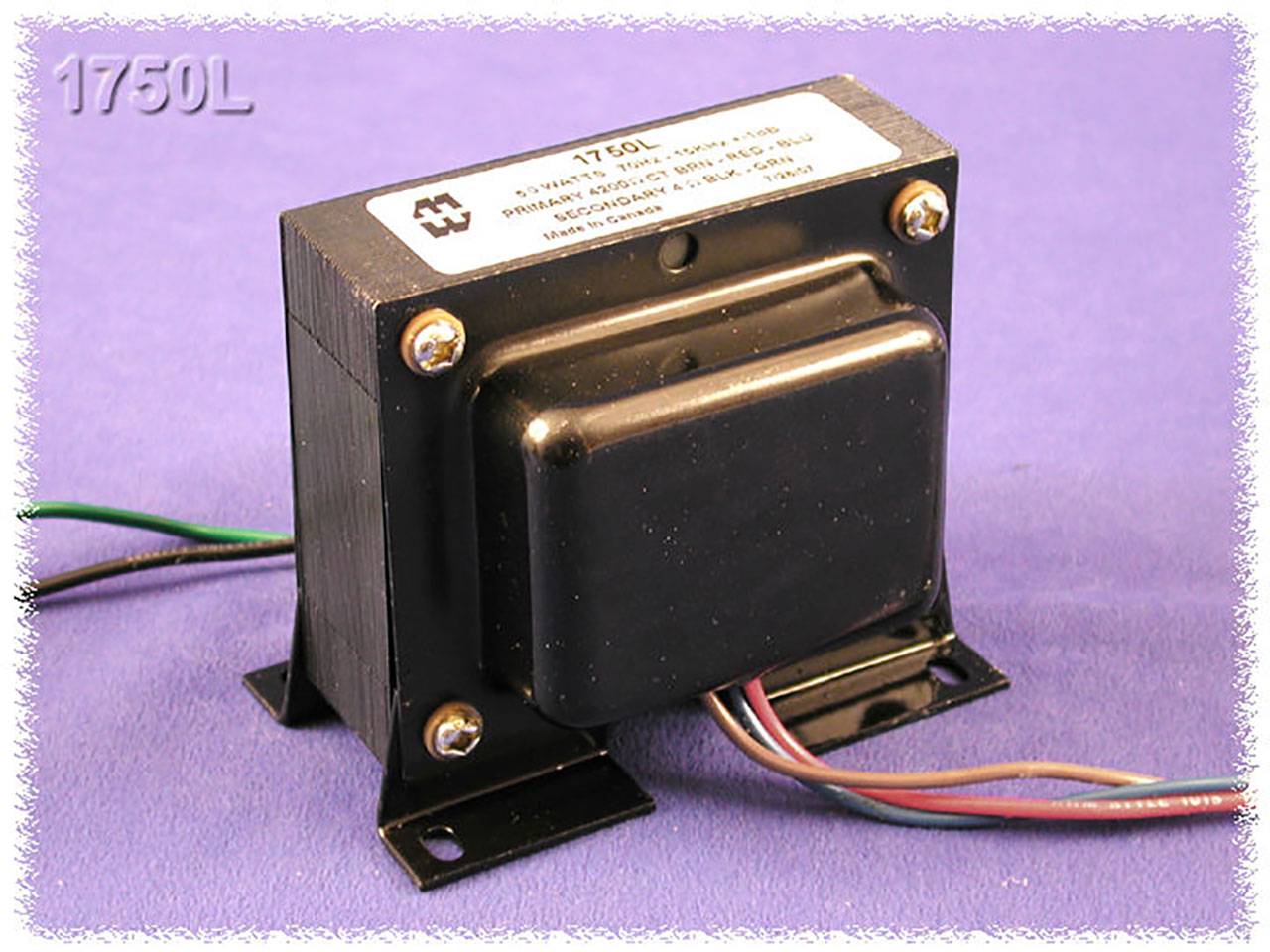Output Transformer Guitar Amp 4,200 C.T Ohm Pri. 4 Ohm Sec. 60W