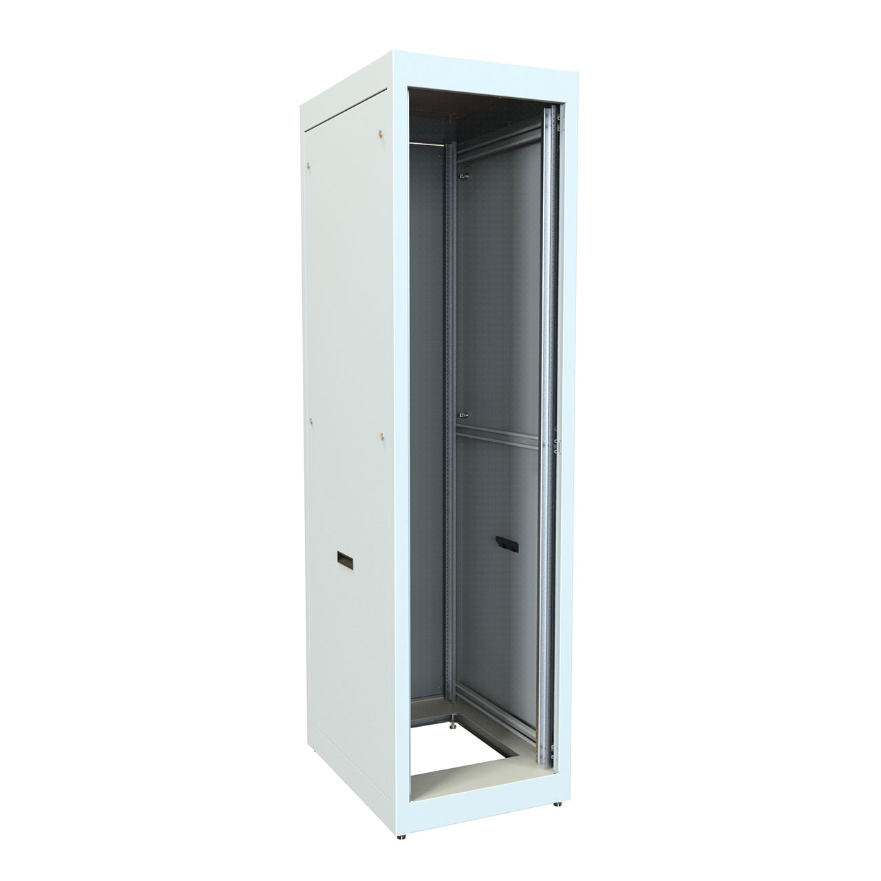 45U 31.5D C2Rr Rapid Rack Cabinet 86.06 x 23 x 31.5 Inch Light Gray