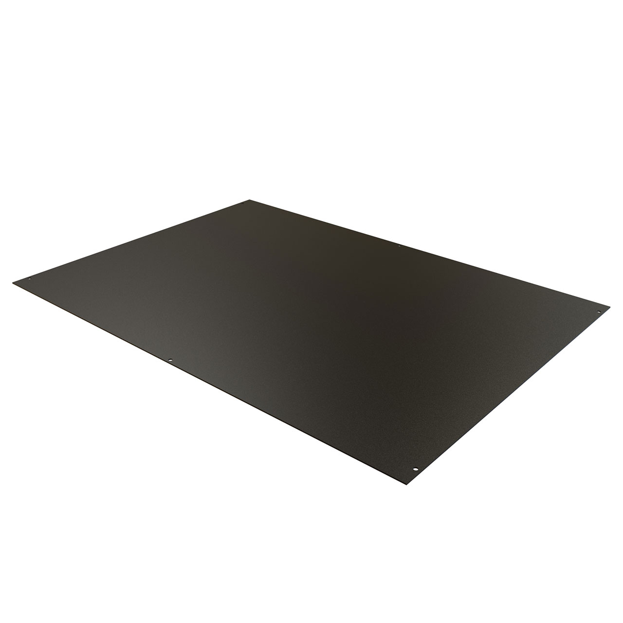 Solid Cabinet Top Panel RAL9005 Black 20x28.25