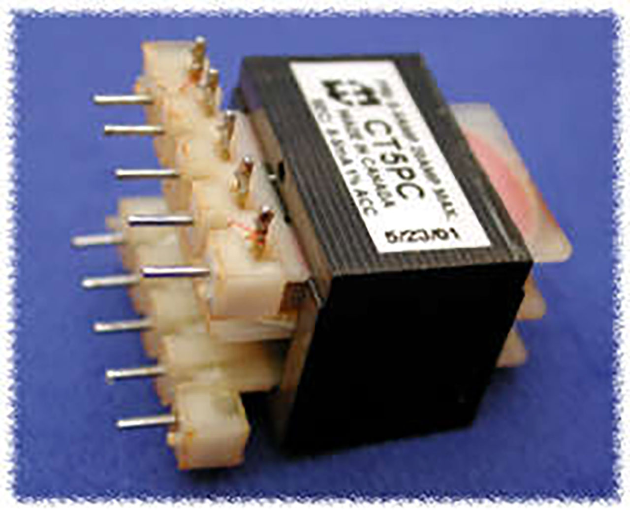 Current Transformer Small Current Pc Board Mount Ratio 1000:1 CT5 Series