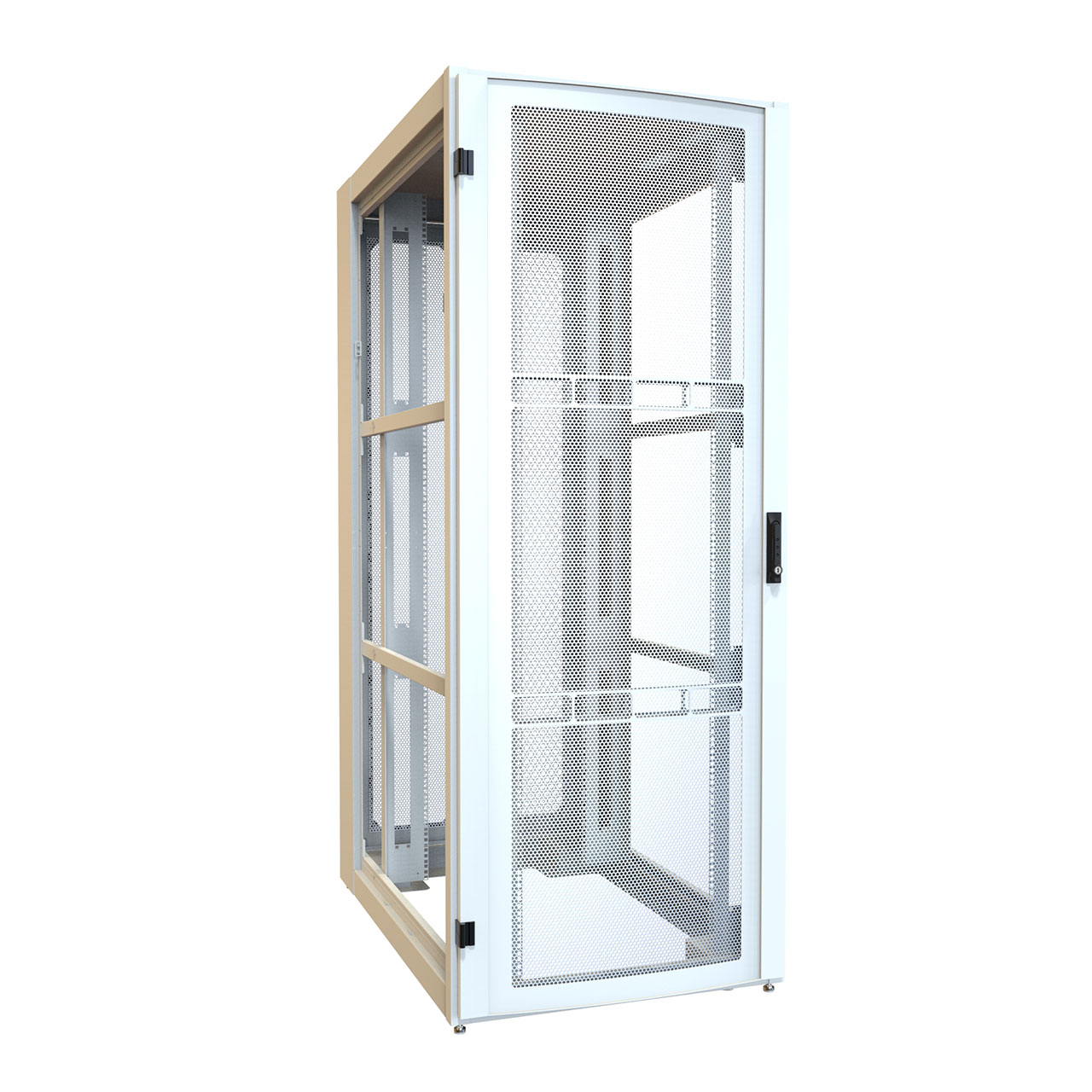 42U 31.5W 48D H1 Data Center Server Cabinet (White) Cabinet 73.5 x 31.5 x 48 Inch