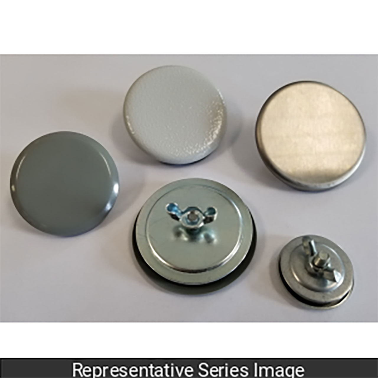 Hole Plug 3" Conduit Steel/Light Gray