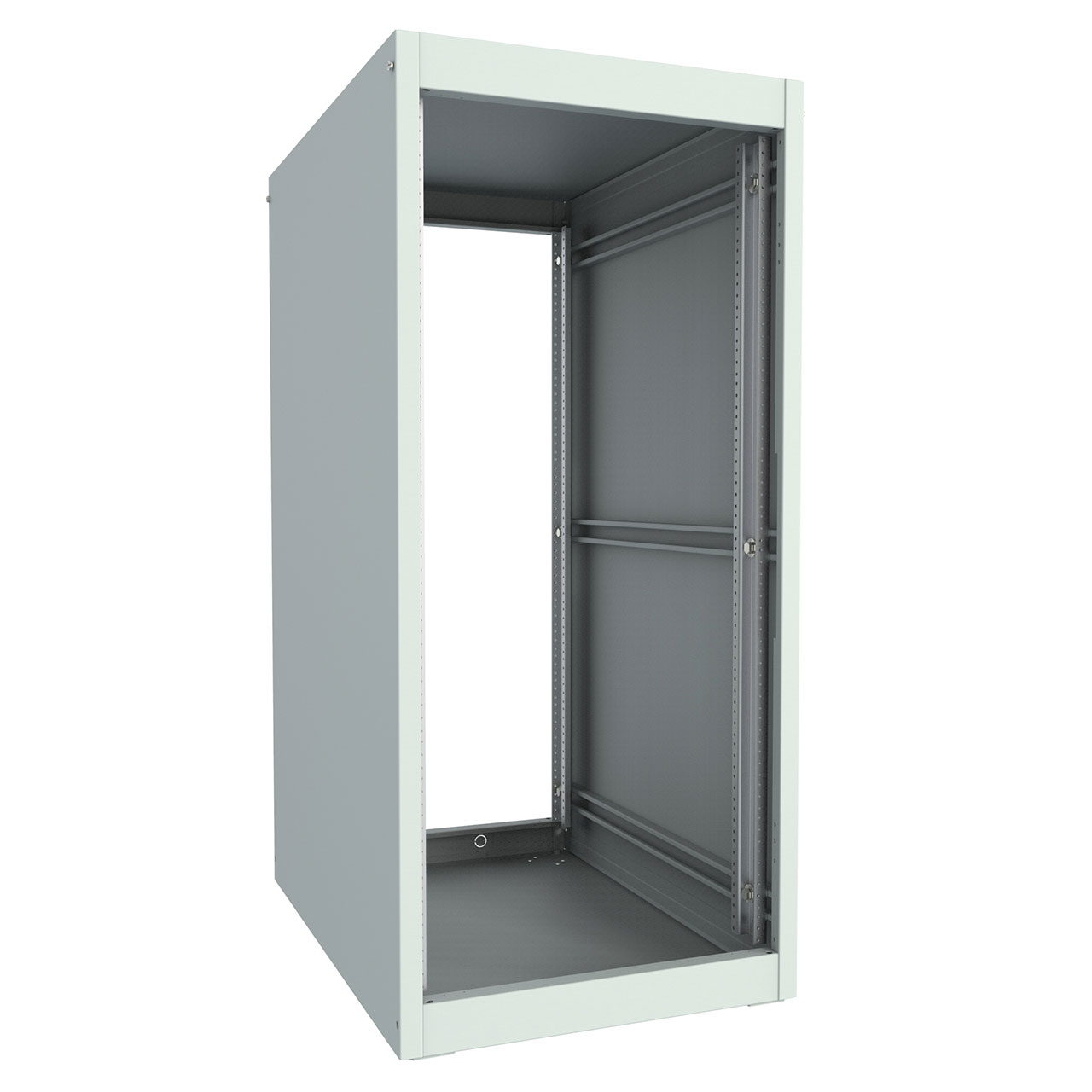 24U Equipment Rack Cabinet RAL7035 Light Gray