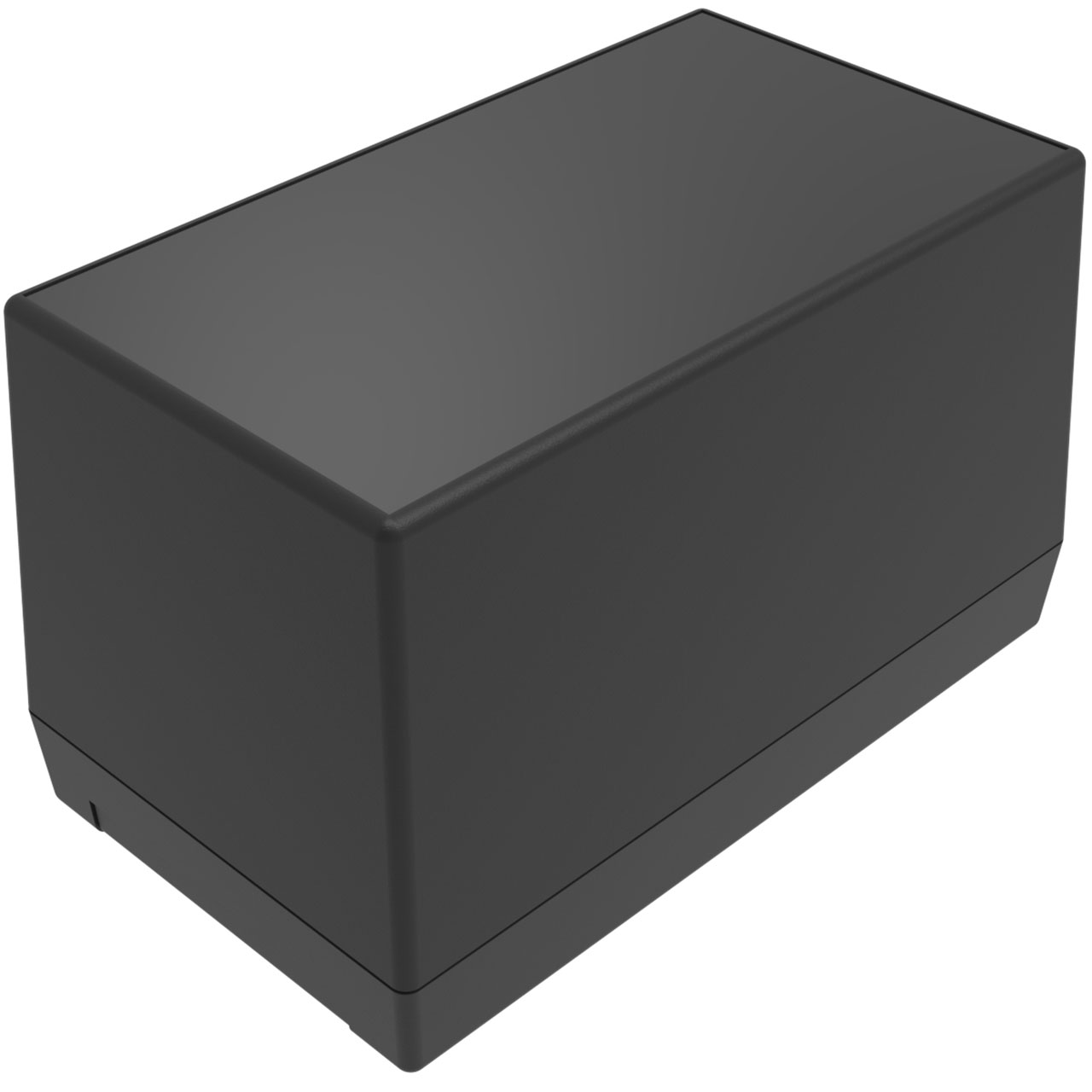 Enclosure Black ABS Hand Held Split Sides 5.620" L x 3.250" W x 3.400" H I-Plate Insert Area