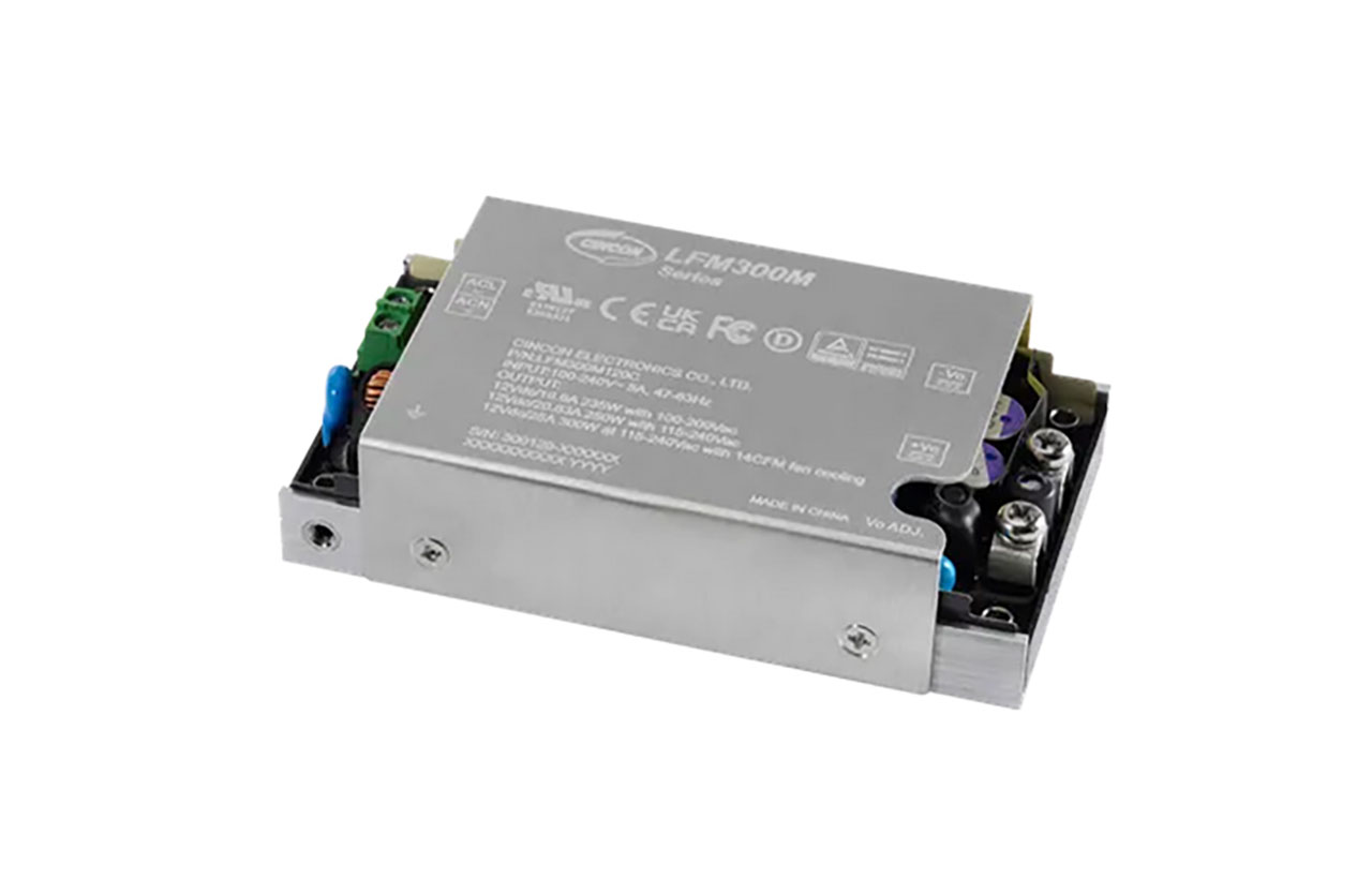 Medical AC-DC Open Frame Power Supply with Cover and PFC Function 300 Watt 54VDC 2.96-5.56A