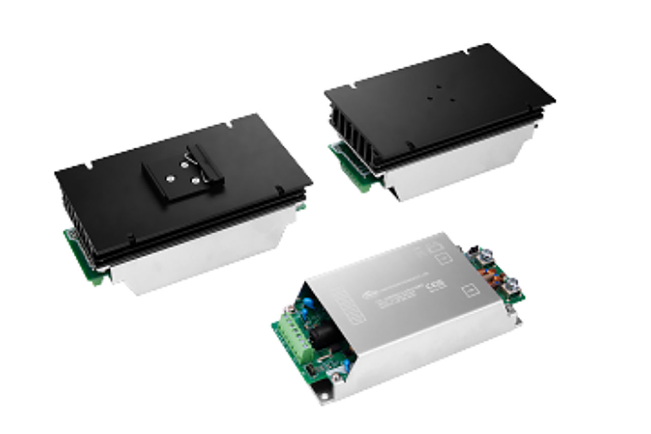 Isolated DC-DC Converter 200W 12V 16.7A Out 14-160Vin Chassis Mount with Cover Built-In Filter Negative Logic Remote On-Off