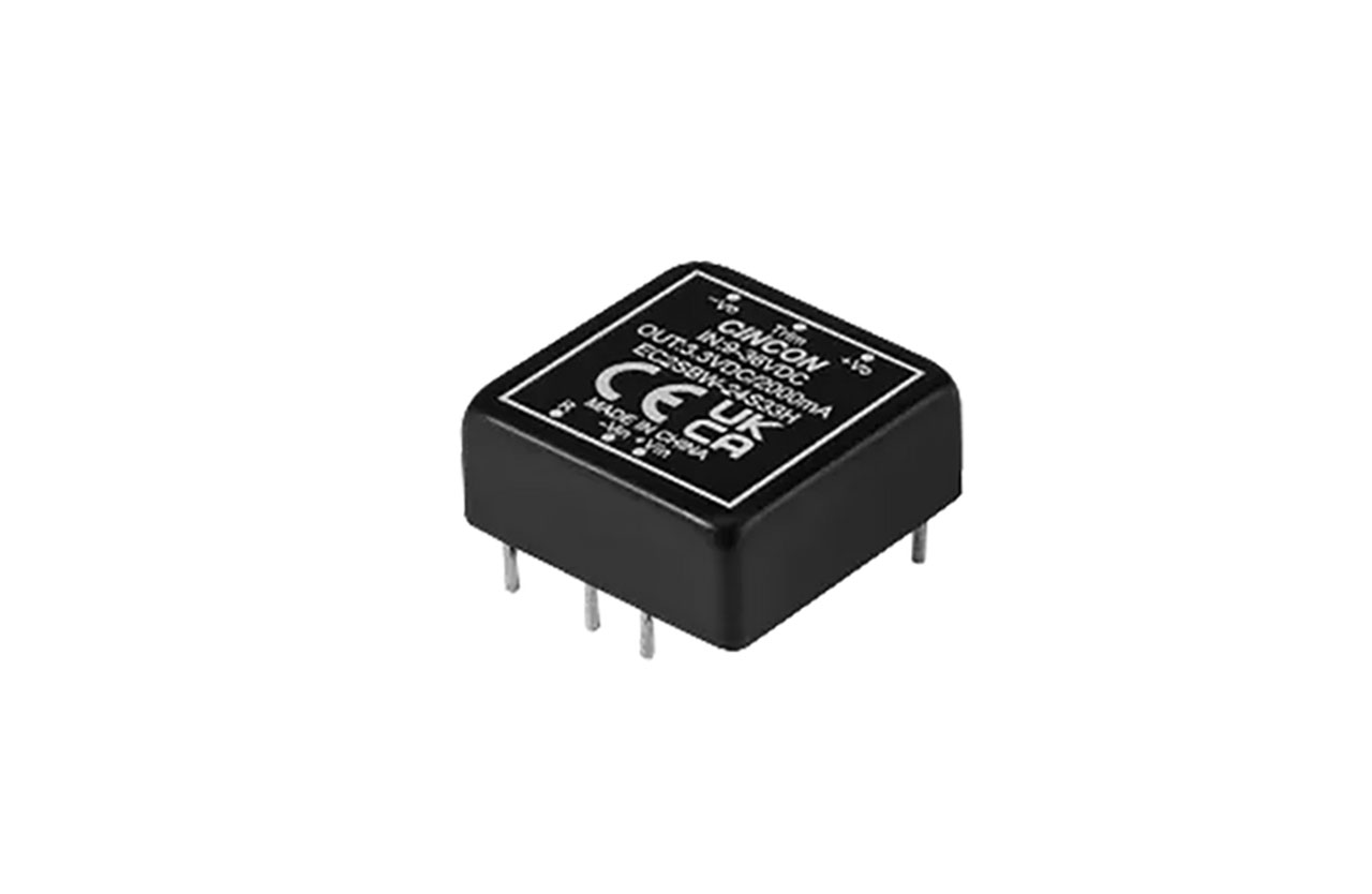 Isolated DC-DC Converter 10W 5V 2000mA Out 9-36Vin Negative Logic Remote On-Off PCB-Mount 1x1 No Tantalum Cap