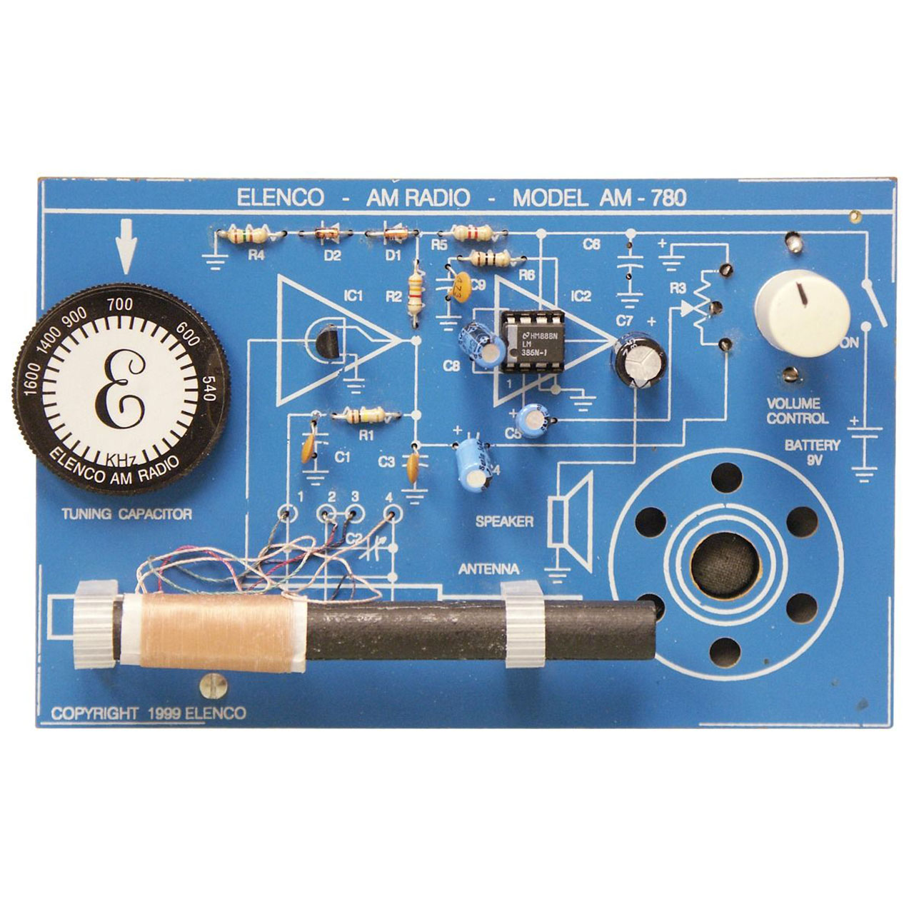 Dual IC AM Radio Soldering Kit