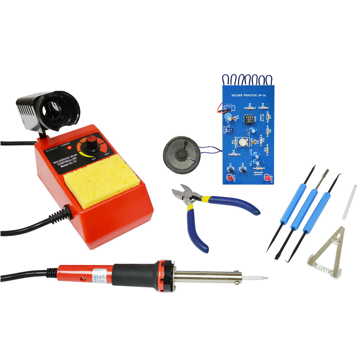 Deluxe Learn to Solder Kit with Carry Case