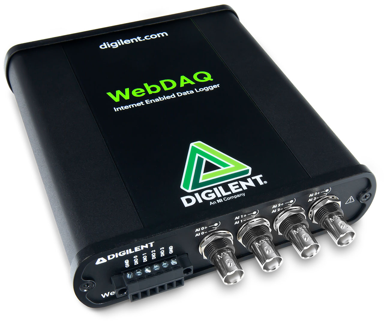 WebDAQ 504: Internet Enabled Vibration-Acoustic Data Logger