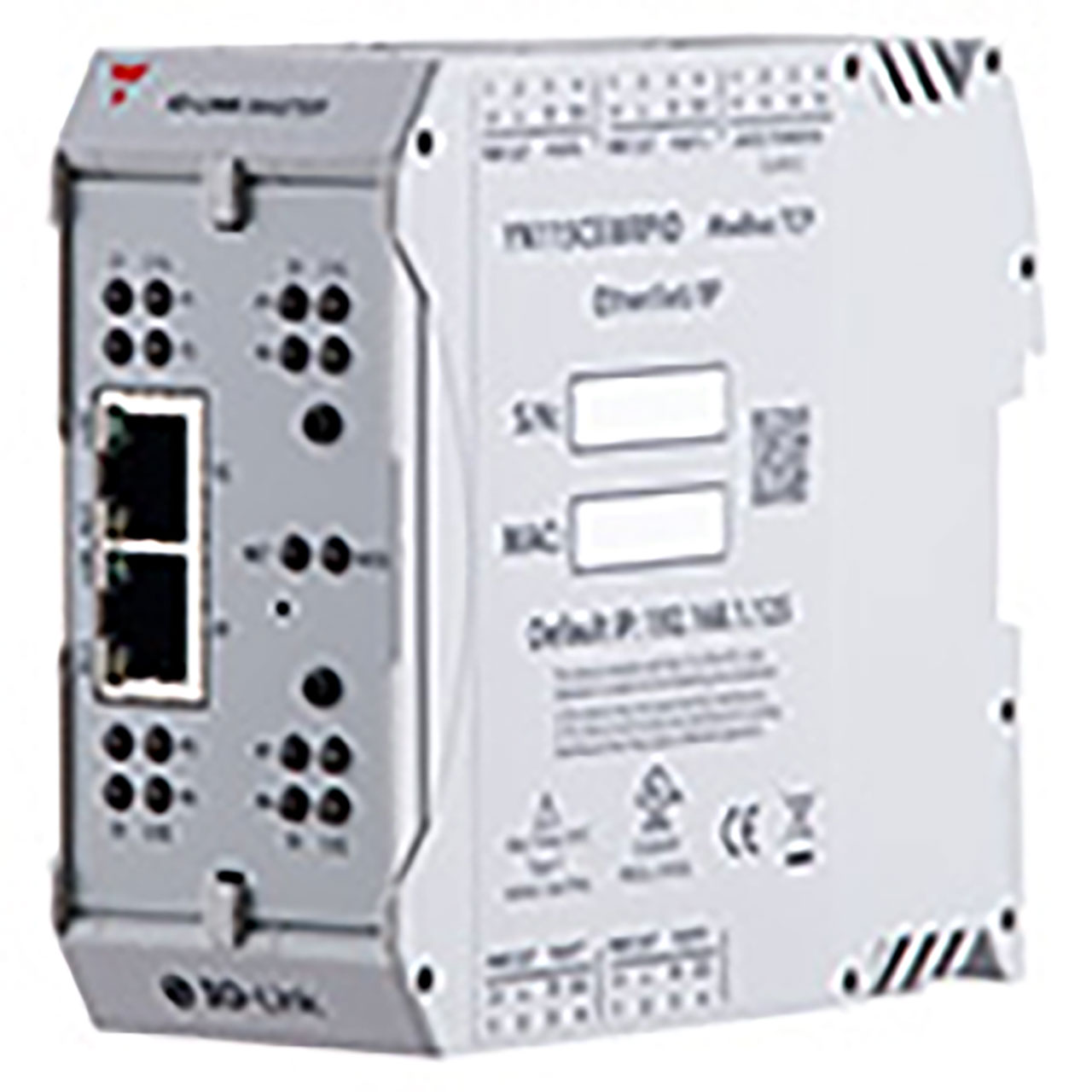 DIN Rail Master Module 8 IO-Link Ports Ethernet PROFINET IO MODBUS TCP OPC UA Support IP20