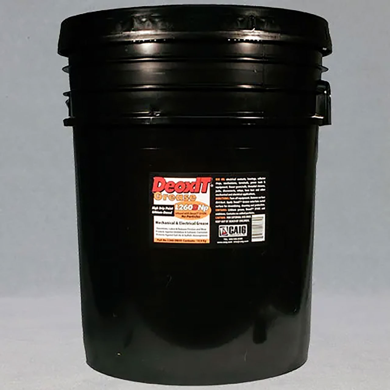 DeoxIT&reg; L260DGQp PLUS Grease Infused with DeoxIT&reg; Dx100L and Graphite and Quartz Particles 15.9Kg Pail