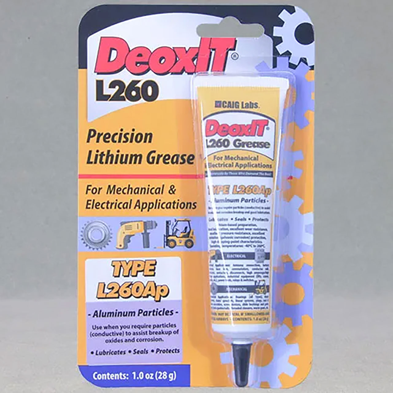 DeoxIT&reg; L260Ap Grease Aluminum Particles 28g Squeeze Tube