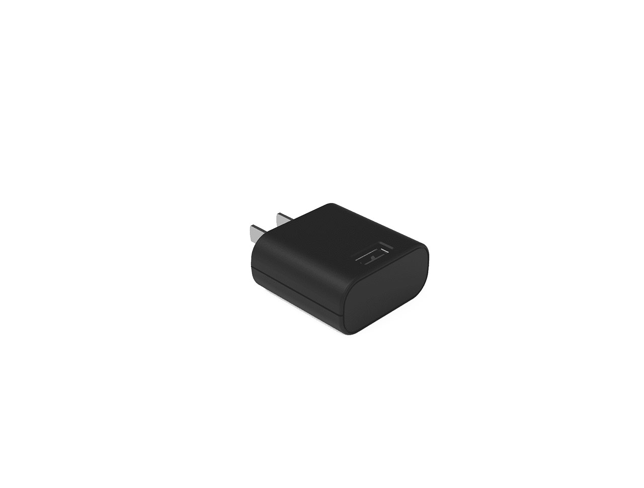 @2.75W 5VDC Output USB A Wall-mount,China,Black