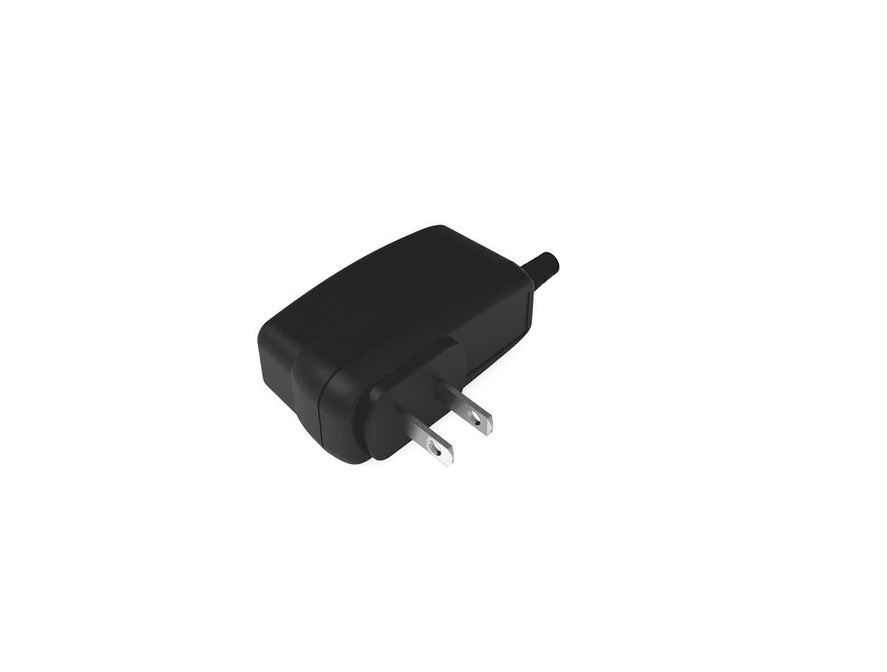 5W 5VDC Output US Wall-Mount With 1500mm Long DC Cord and USB Micro-B Output Connector
