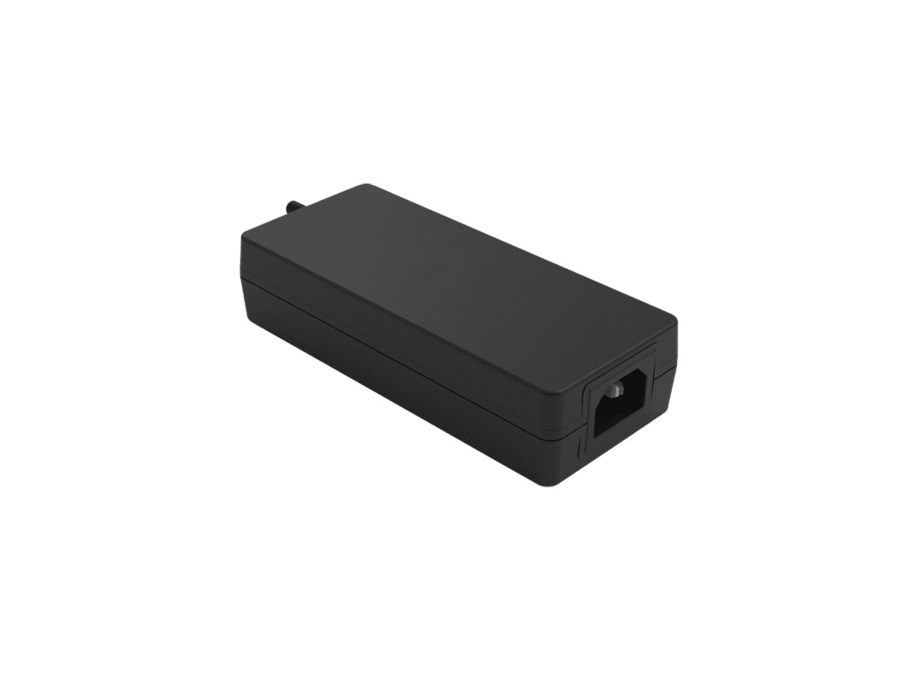 High Efficiency 90W 24VDC Output C14 Inlet Desktop Adapter With 1500mm Long DC Cord and 2.1mm X 5.5mm Barrel Output Connector