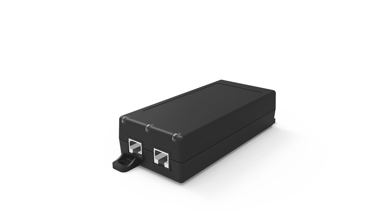 45W 12VDC Output PoE Splitter Dc/Dc 150mm DC Cord With 2.1mm X 5.5mm Barrel Output Connector