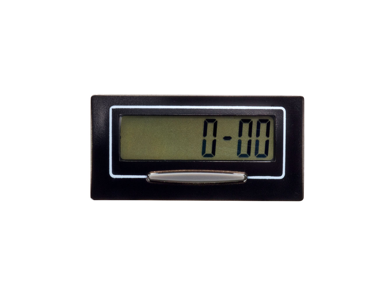 8 Digit LCD Hour Meter 10-110VDC/10-240VAC Front Panel Remote Reset 1/32nd DIN Housing Backlight Screw Terminals