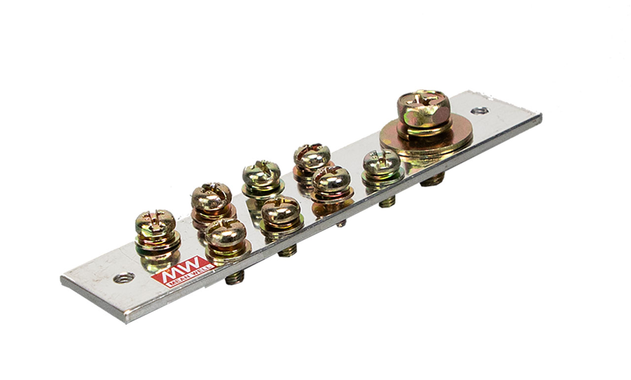Grounding Copper Busbar 9 Pole