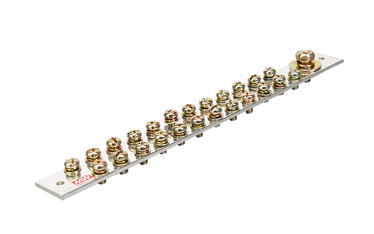 Grounding Copper Busbar 25 Pole