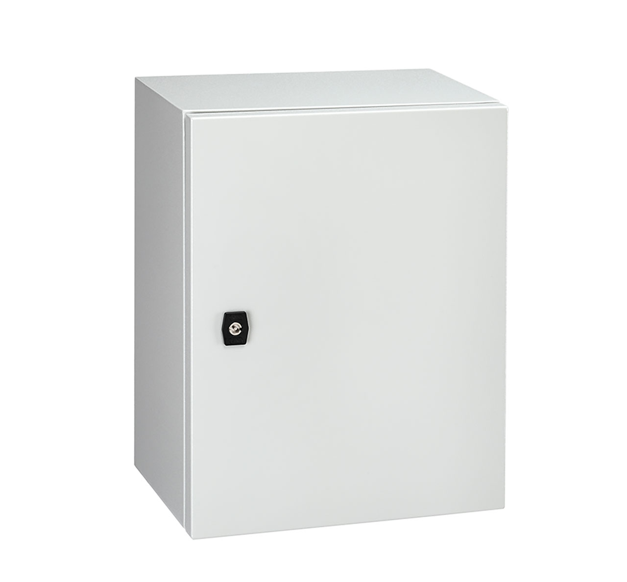 Wall-Mount Steel Enclosure Single Door 400x500x200mm WHD IK10 IP66 1 Lock