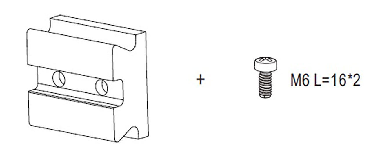 Housing Side Bracket for MEAN WELL HEP-2300