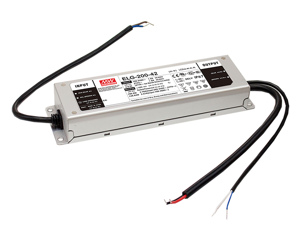 Constant Voltage and Constant Current LED Driver 42V 4.76A Adjustable Output with Dimming
