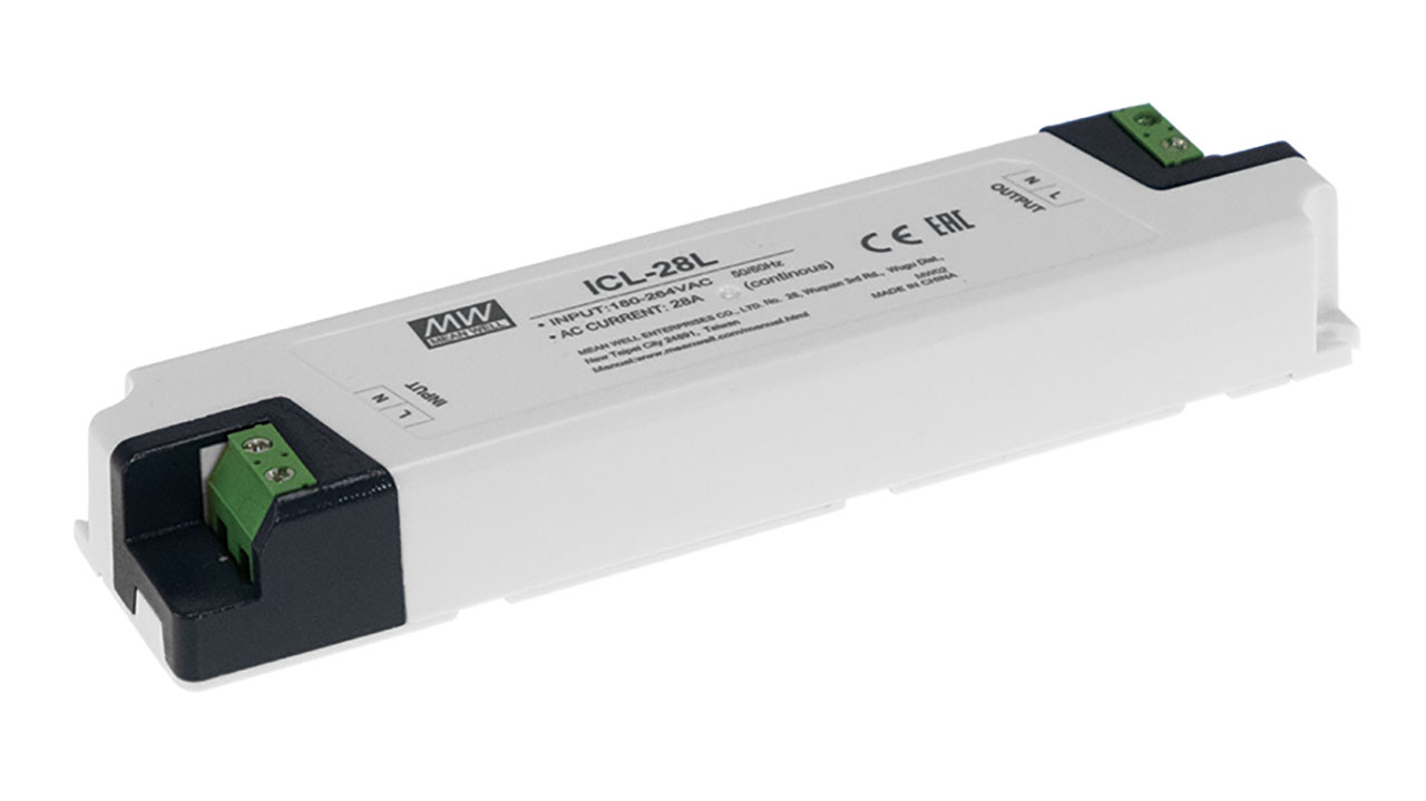 AC Inrush Current Limiter 28A Continuous 48A Inrush Limit 180-264VAC Terminal Block Mount