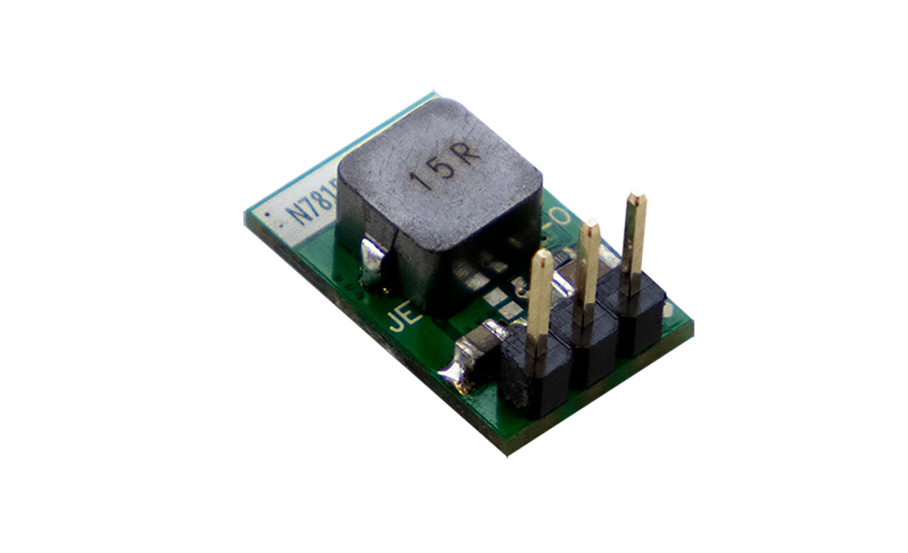 Non-Isolated DC-DC Switching Regulator 1A 5V Output 8-36V Input PCB Type Horizontal Mount